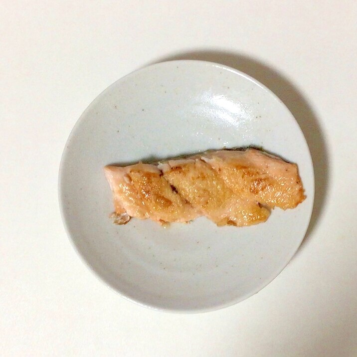 鮭のフライパン焼き